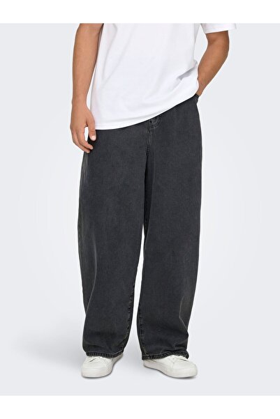Only & Sons Baggy Fit Jeans ONSCARL Mid Rise Ballon Schnitt Jeans
