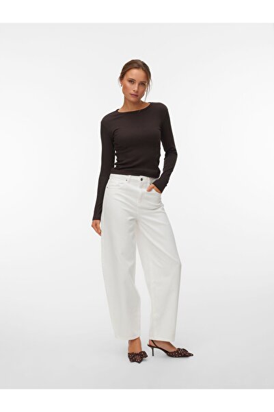 Vero Moda Mom Jeans VMBILLIE Hohe Taille Barrel Fit Jeans