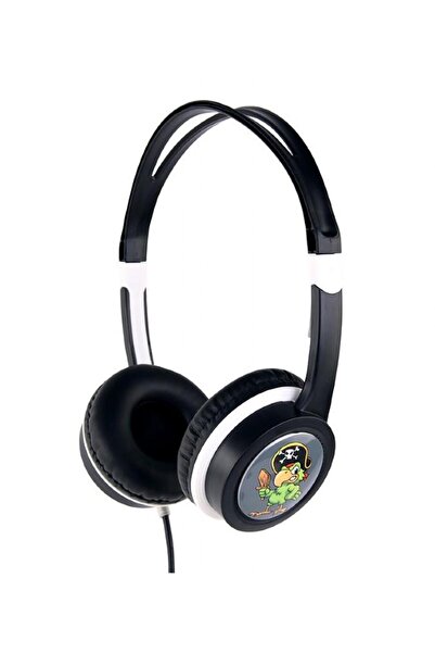 Gembird MHP-JR-BK headphones, wired, multimedia, 3.5 mm Jack, for children (B...