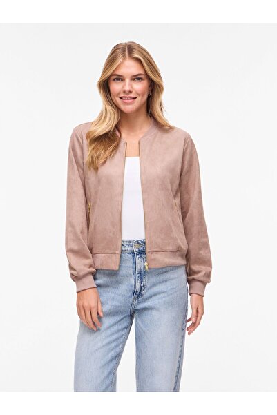 VILA Bomberjacke VIHANSE Reißverschluss