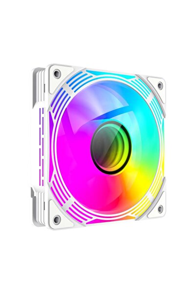 GAMEMAX KF300 fan set, aRGB lighting, Reverse, 3 x 120mm (White)