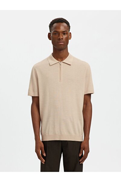 SELECTED Poloshirt 100% Merinowoll