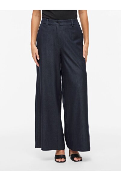 VILA Wide Leg Hose VIOFALA High Waist