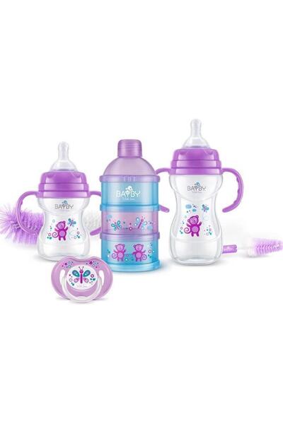 BAYBY Комплект BGS 6202, +6 месеца, 6 части (лилав)