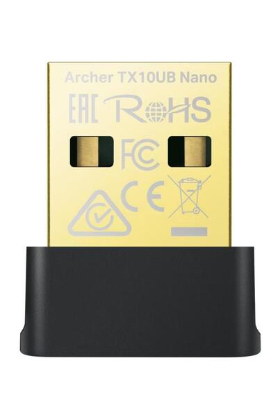 TP-LINK Adaptor Wi-Fi Bluetooth Archer TX10UB Nano, nano USB, AX900, Wi-Fi 6,...