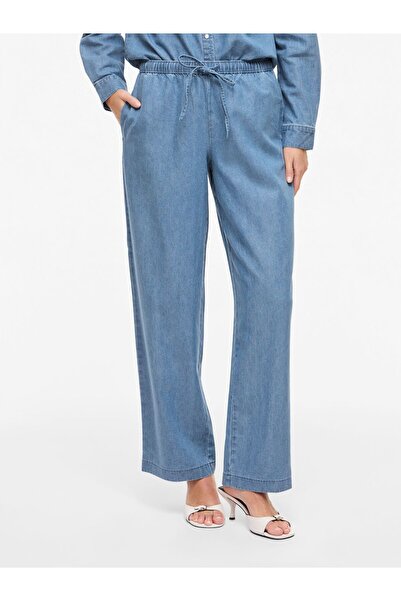 VILA Hose VICONGA Mid-Waist