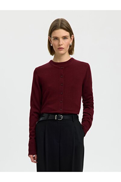 SELECTED Strickjacke 100% Merinowoll