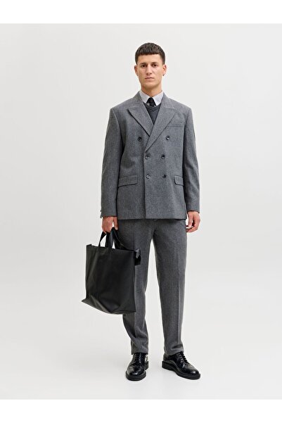 Jack & Jones Premium Zweireihiger Blazer und Anzughose JPRHARRY Regular Fit A...