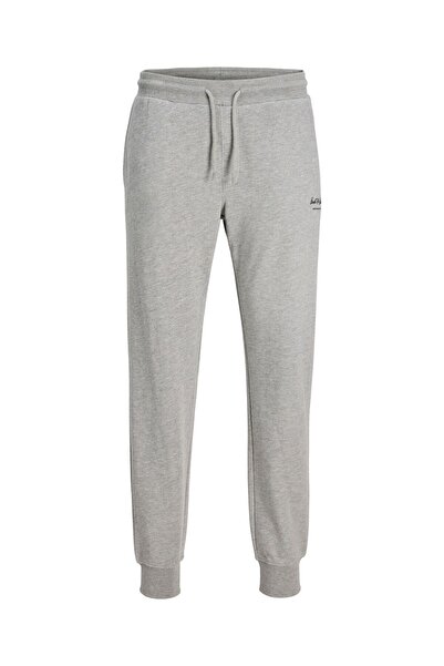 Jack & Jones Pantaloni JACK &JONES Gordon Archive - 12288641-Gri deschis melanj