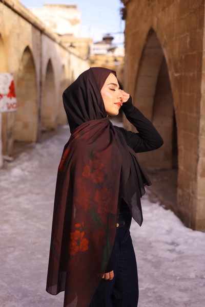 Humayscarf Badem Çiçeği