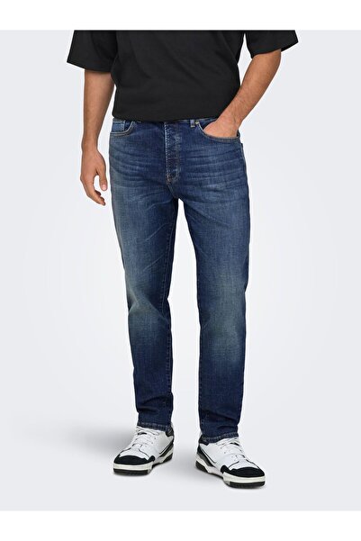 Only & Sons Relaxed Fit Jeans ONSYOKE Mid Rise Verjüngt Jeans
