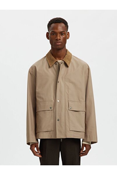 SELECTED Kurzjacke Baumwoll