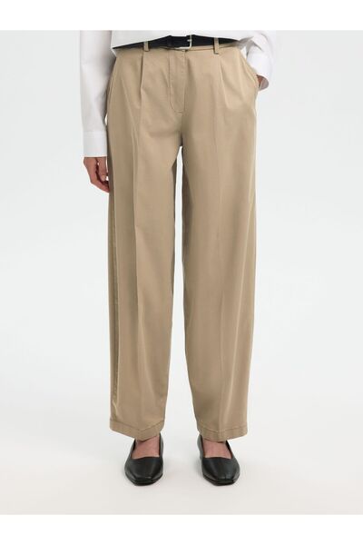 SELECTED Barrel Fit Hosen Baumwollmix