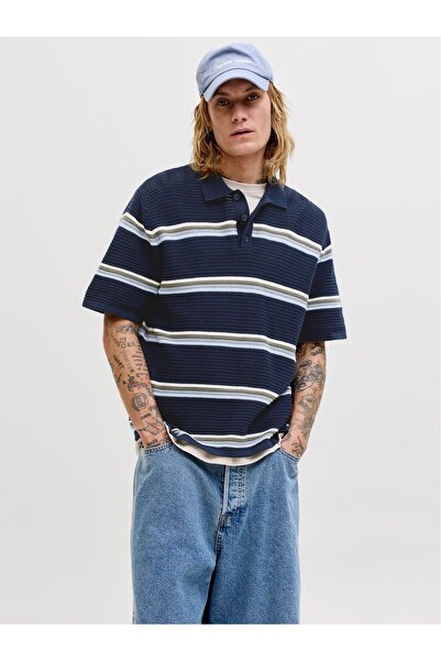 Jack & Jones Pletené polo tričko Pletené polo tričko