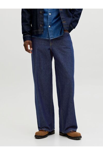 Jack & Jones Široké džíny JJIDAVE JJORIGINAL NS 201 SN Široké džíny