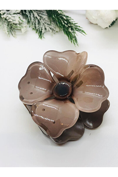 İnDerin Lotus kopča Ženska kopča velika veličina 8 cm Akril kopča