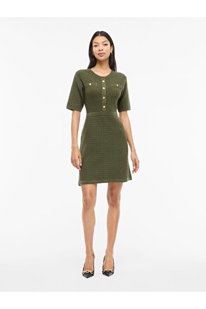 VILA Strickkleid VITRUT Kurzes