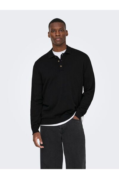 Only & Sons Gestrickter Rollkragen ONSLOUI Gestricktes Poloshirt