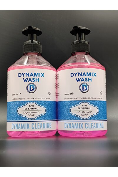 dynamix wash Liquid Hand Soap 500 ml (Gel Type) X 2