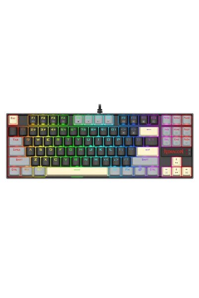 REDRAGON Tastatură Gaming Mecanica K552LGY RGB (Multicolor)