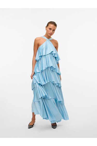 Vero Moda Kleid VMFELICIA Langes Kleid