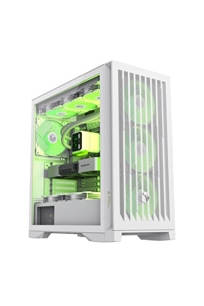 GAMEMAX Leader II Case, Full Tower, Without Power Supply (White)