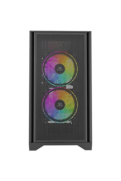 REDRAGON Paktis 2 Case, Without Power Supply, Middle Tower (Black)