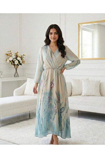 alqarat "Areej" Premium Chiffon Dress