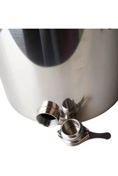 LETWOO 20L Beekeeping Honey Pail with 304 Stainless Steel Honey Gate