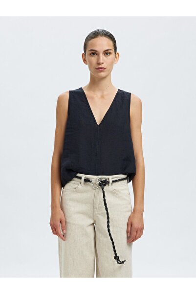 SELECTED Ledergürtel Geflochtener