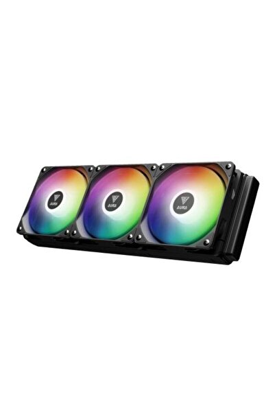 gamdias Aura GL360 Lite CPU Cooler, aRGB lighting, 800 - 1800rpm (Black)