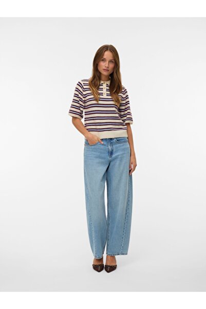 Vero Moda Gestrickter Rollkragen VMOCANNA Gestricktes Poloshirt