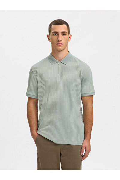 SELECTED Poloshirt Reißverschluss