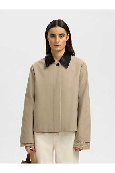 SELECTED Kurzjacke Baumwoll