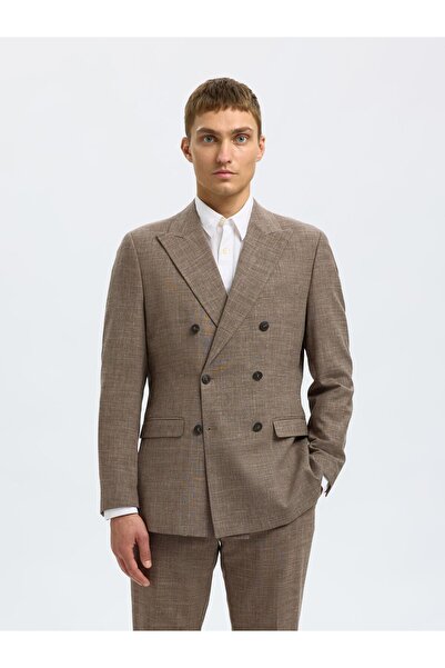 SELECTED Zweireihiger Blazer Slim Fit