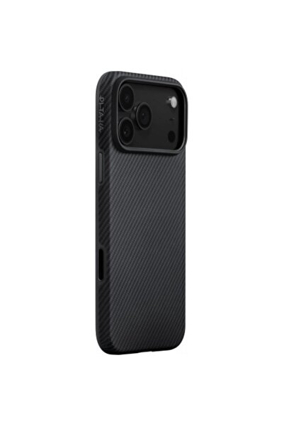 PITAKA Husa Aramida UltraGuard Magsafe pentru iPhone 17 Pro Max, Negru/Gri