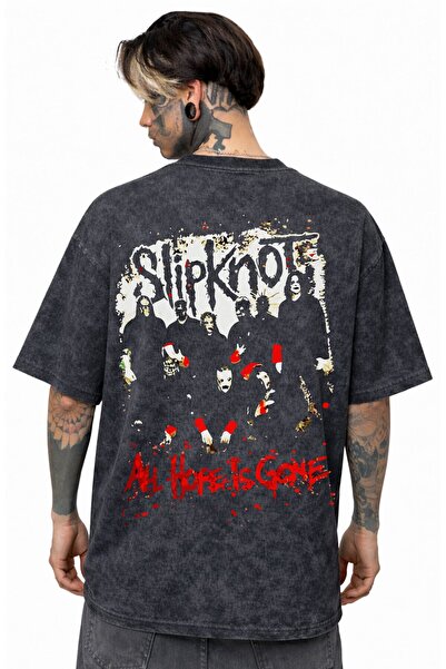 SEVBANO Slipknot rok metal muzički bend, unisex majica sa leđnim printom, ove...