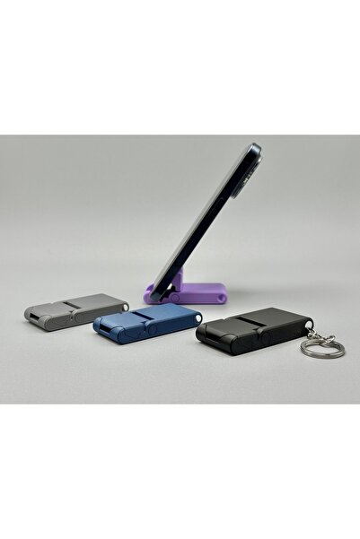 kalben Katlanabilir Mini Telefon Standı Anahtarlık Model