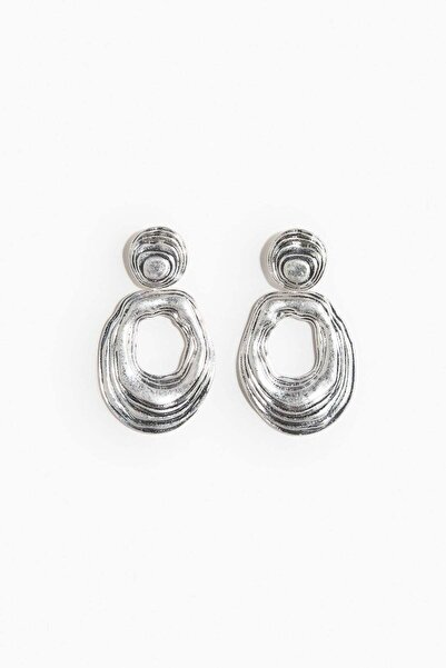 H&M Fluted pendant earrings