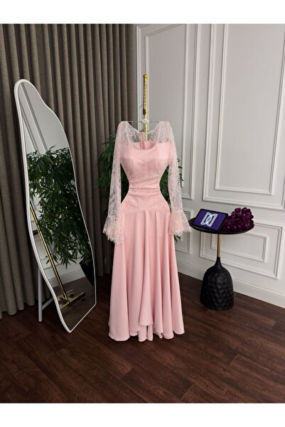 4LINA pink evening dress