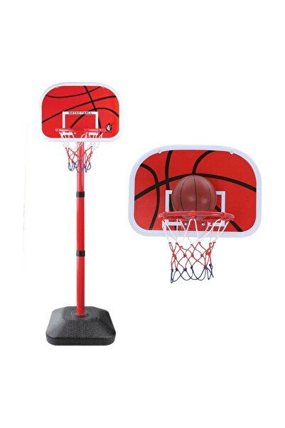 ALBADER Adjustable Basketball Stand 2M Iron Frame with Fillable Base Ball Pum...