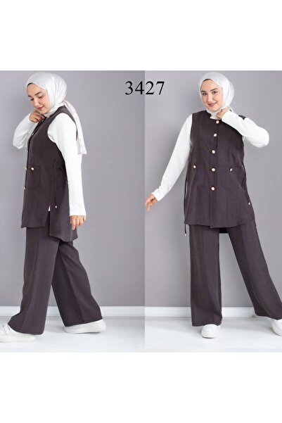 TRİPEN pantolonlu gömlekli üçlü takım