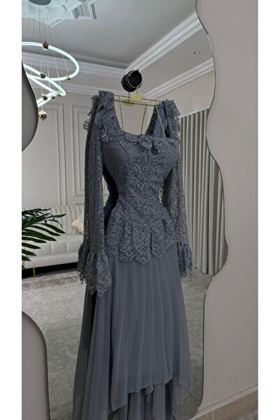 4LINA lace evening dress