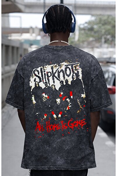 SEVBANO Slipknot rok metal muzički bend, unisex majica sa leđnim printom, ove...