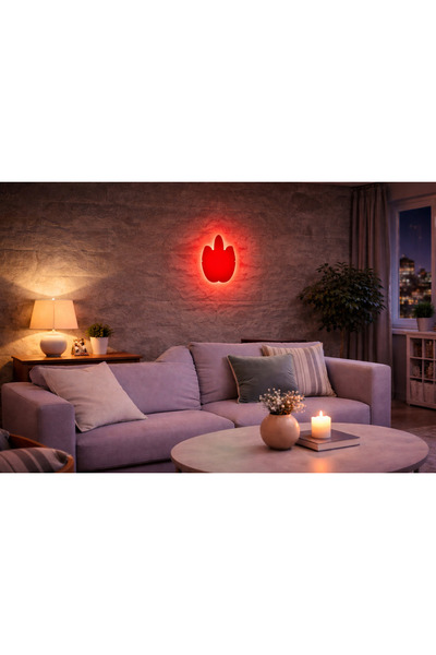 Sun Aplik مصباح حائط LED على شكل صبار 28x25x5