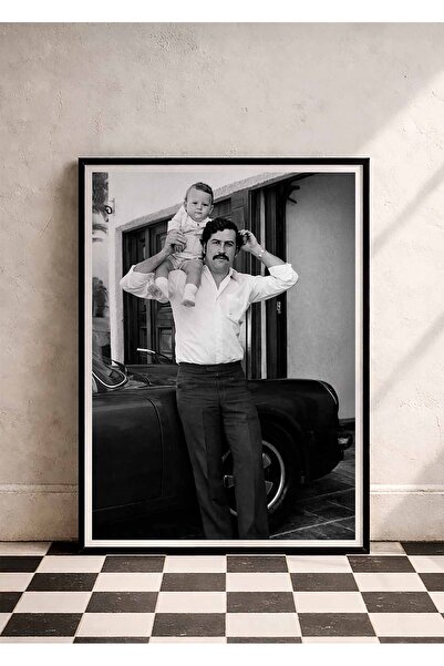 Huca Pablo Escobar Poster - Medellin - Vintage Poster - Pablo Colombia - Vint...