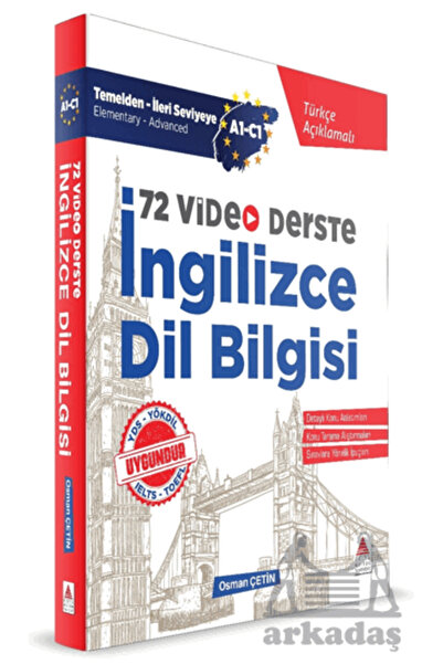 Delta Kültür Yayınevi İngilizce Dil Bilgisi (72 Video Derste)