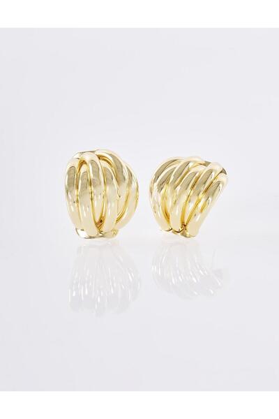 Kayra Spiral Earrings Gold