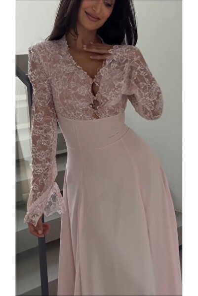 Rwnq Dresses soft evening dress