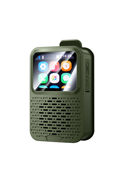 Choice4 Speaker Army Green 1PCS Magnetic Clip-On Mini BT V5.4 Portable Outdoo...